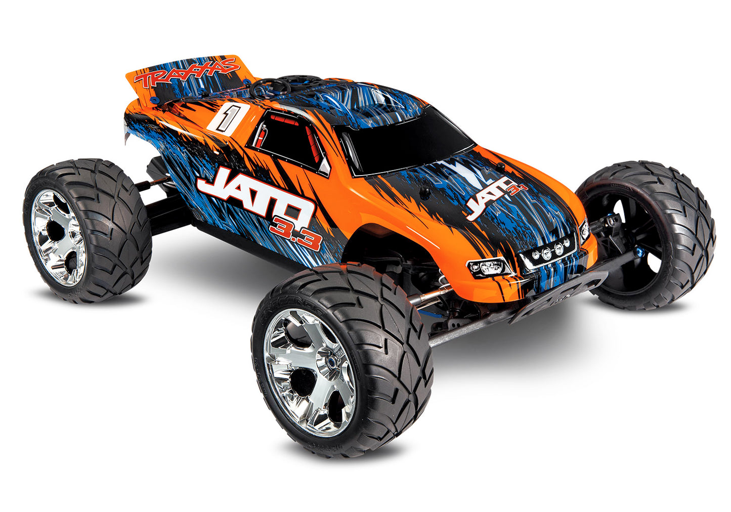 JATO 3.3 W/TSM, ORANGE/BLUE - Xtreme RC