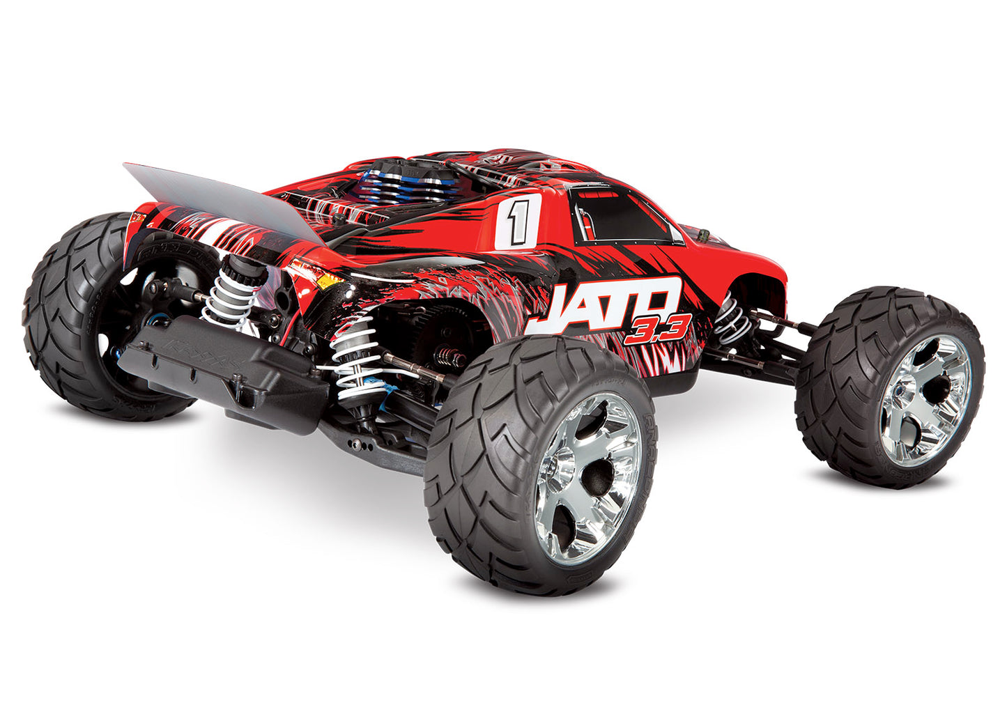 JATO 3.3 W/TSM, ORANGE/BLUE - Xtreme RC