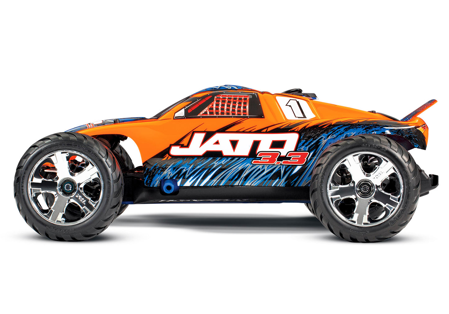 JATO 3.3 W/TSM, ORANGE/BLUE - Xtreme RC