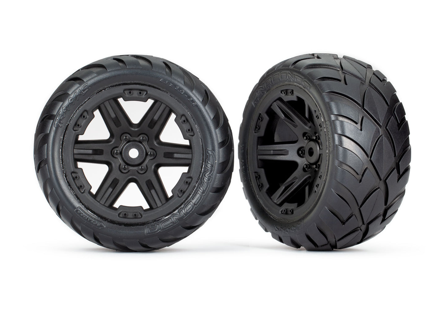 T&W RXT BLK ANACONDA 2WD REAR - Xtreme RC