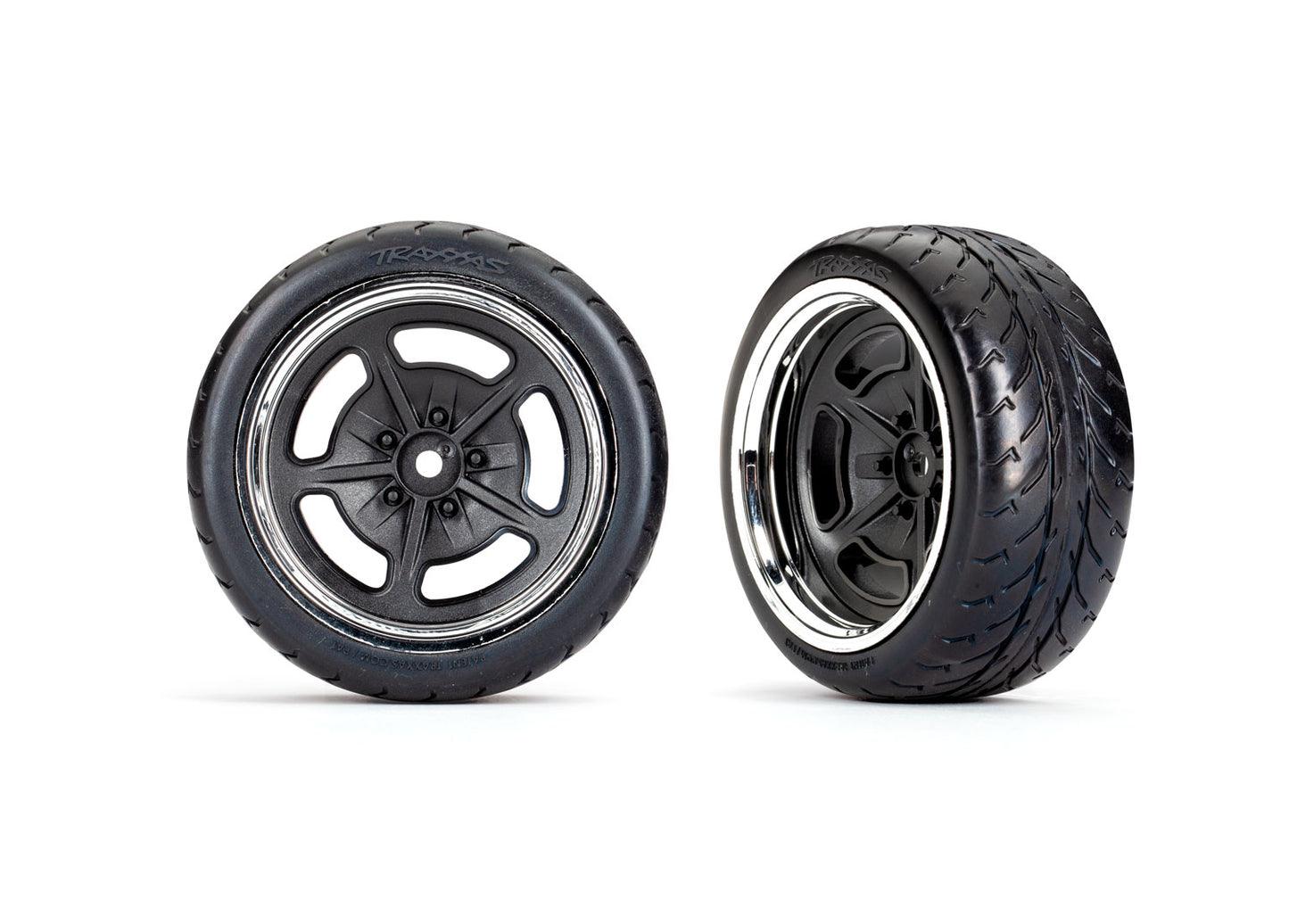 T&W SPLIT SPOKE BLK CHRM WHEEL RESPONSE - Xtreme RC