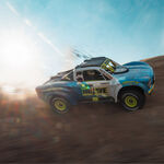 MOJAVE GROM 4x4 SMART Small Scale Desert Truck (Blue/White) - Xtreme RC