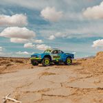 MOJAVE GROM 4x4 SMART Small Scale Desert Truck (Blue/White) - Xtreme RC