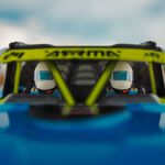 MOJAVE GROM 4x4 SMART Small Scale Desert Truck (Blue/White) - Xtreme RC