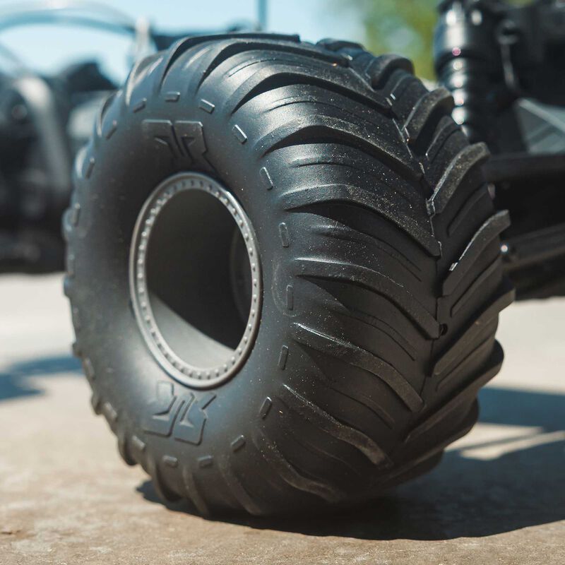 1/10 GORGON 2WD RTR Brushed Monster Truck (Battery & Charger Included), Gun Metal - Xtreme RC