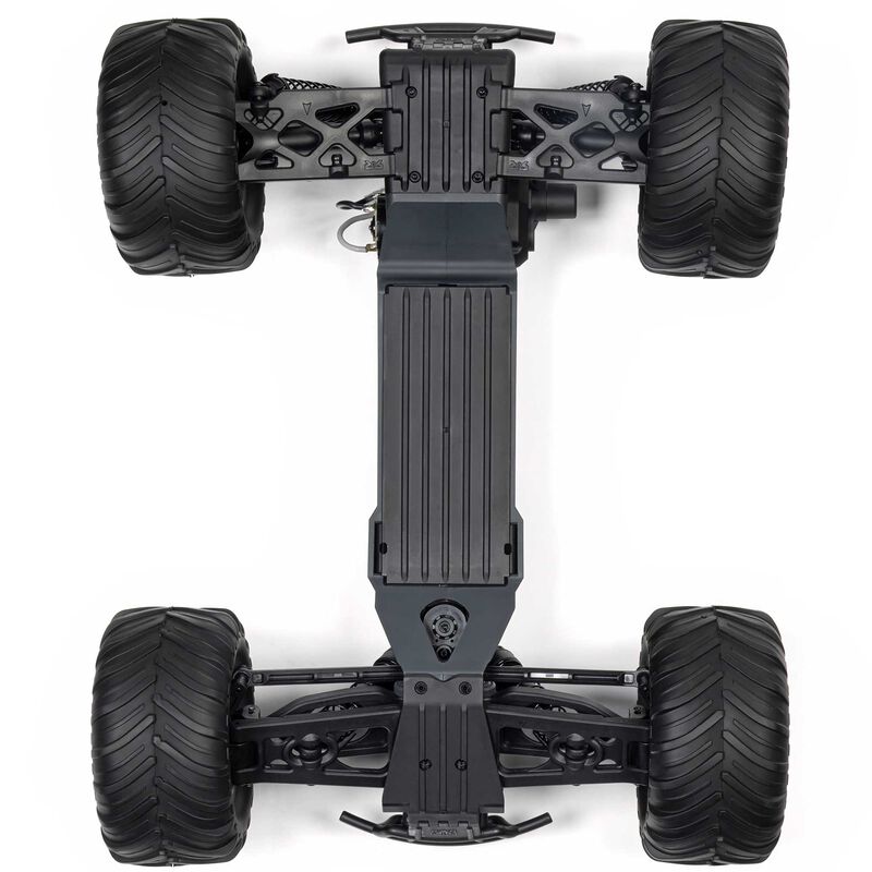 1/10 GORGON 2WD RTR Brushed Monster Truck (Battery & Charger Included), Gun Metal - Xtreme RC