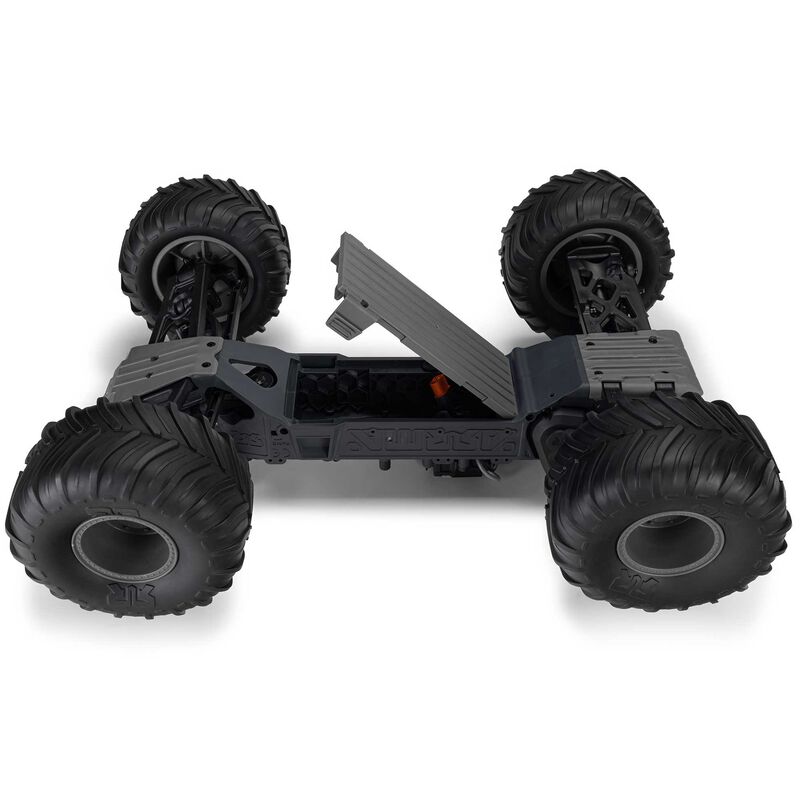 1/10 GORGON 2WD RTR Brushed Monster Truck (Battery & Charger Included), Gun Metal - Xtreme RC