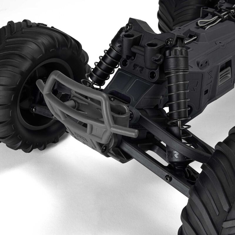1/10 GORGON 2WD RTR Brushed Monster Truck (Battery & Charger Included), Gun Metal - Xtreme RC
