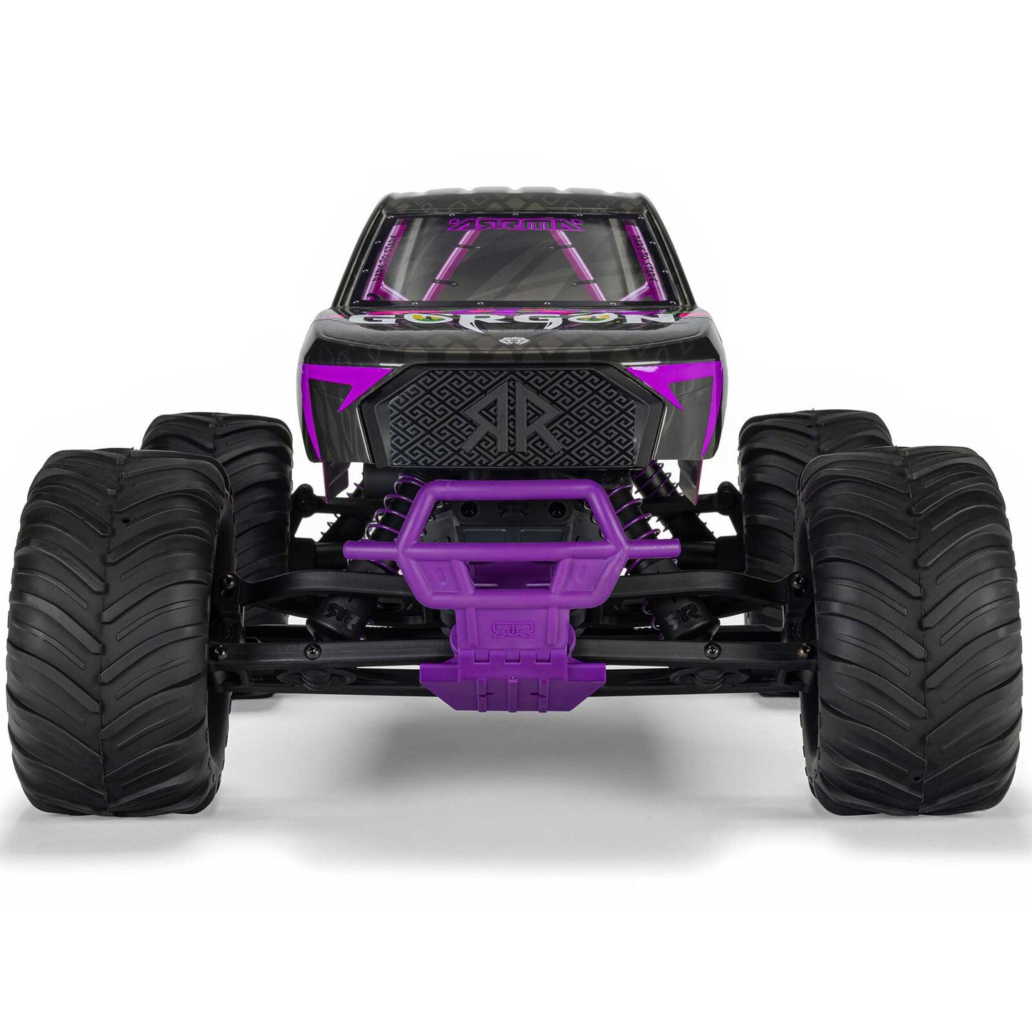 1/10 GORGON 2WD RTR Brushed Monster Truck (Battery & Charger Included), Purple - Xtreme RC