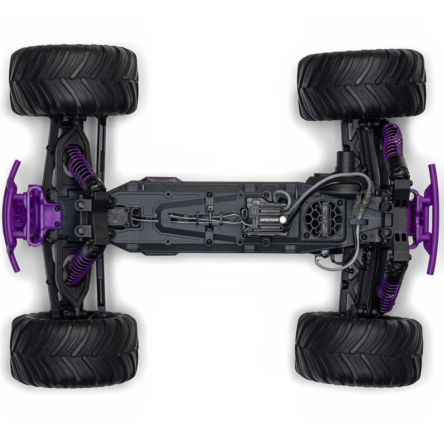 1/10 GORGON 2WD RTR Brushed Monster Truck (Battery & Charger Included), Purple - Xtreme RC