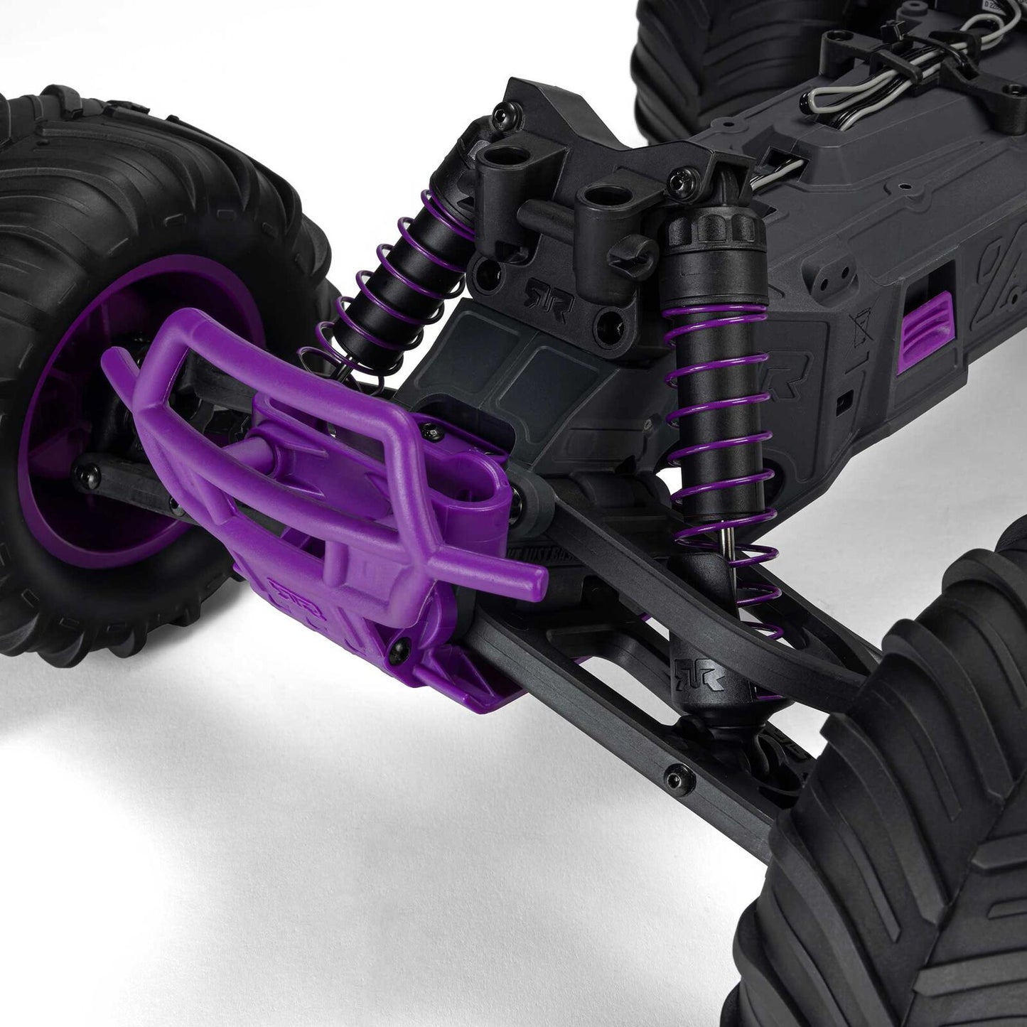 1/10 GORGON 2WD RTR Brushed Monster Truck (Battery & Charger Included), Purple - Xtreme RC