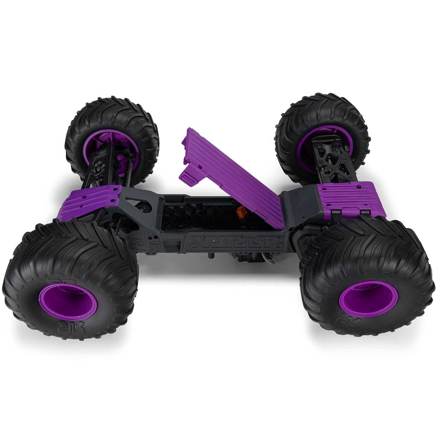 1/10 GORGON 2WD RTR Brushed Monster Truck (Battery & Charger Included), Purple - Xtreme RC
