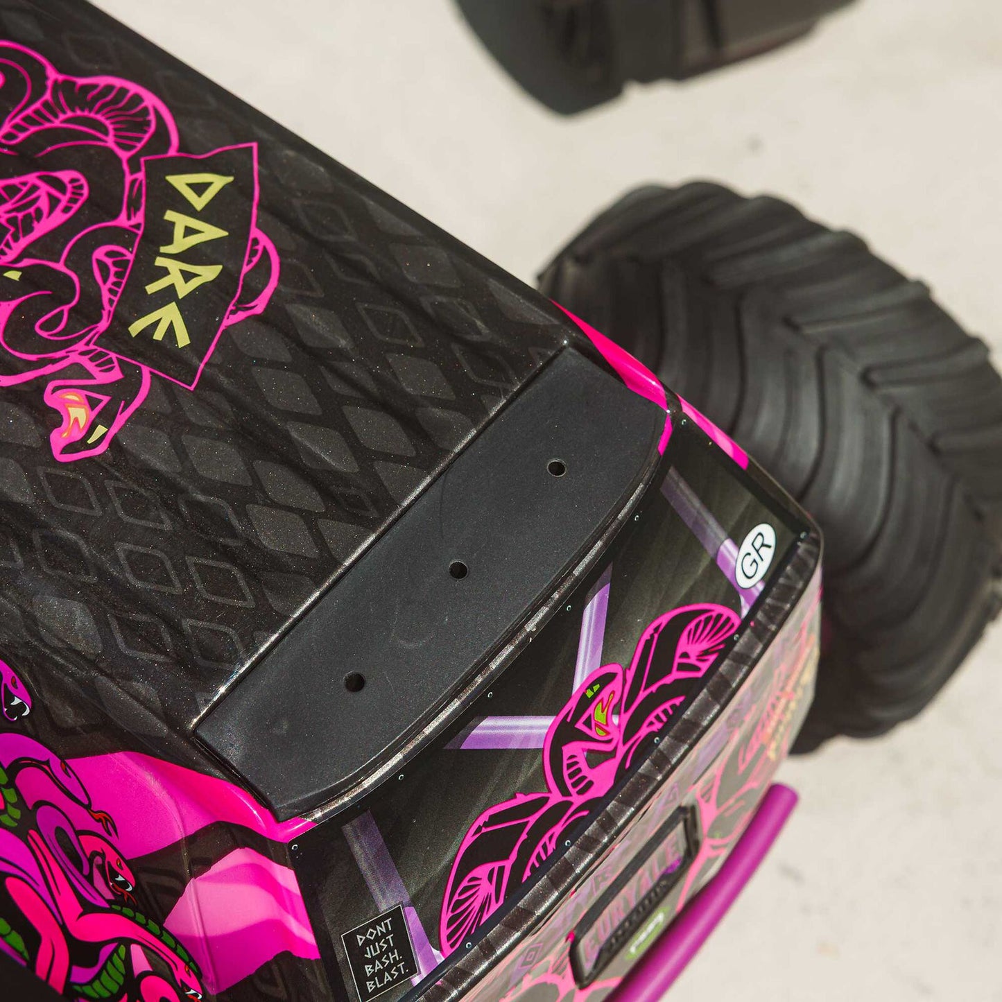 1/10 GORGON 2WD RTR Brushed Monster Truck (Battery & Charger Included), Purple - Xtreme RC