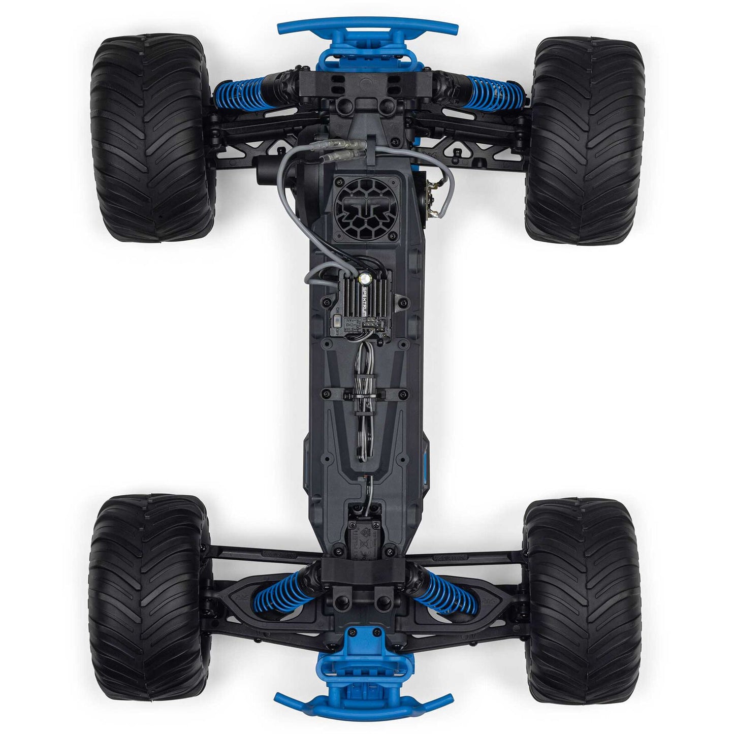 1/10 GORGON 2WD RTR Brushed Monster Truck (Battery & Charger Included), Blue - Xtreme RC