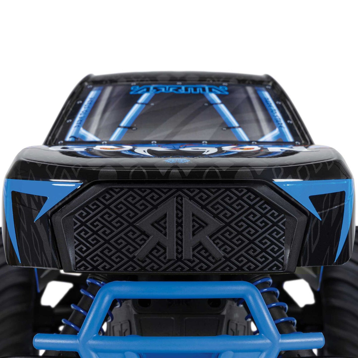1/10 GORGON 2WD RTR Brushed Monster Truck (Battery & Charger Included), Blue - Xtreme RC