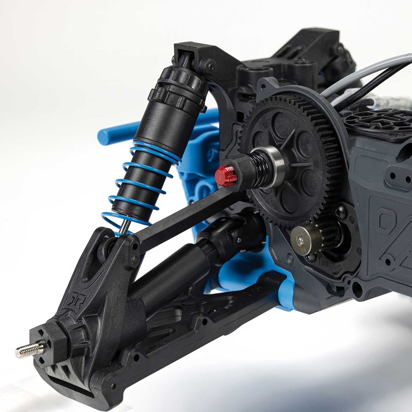 1/10 GORGON 2WD RTR Brushed Monster Truck (Battery & Charger Included), Blue - Xtreme RC