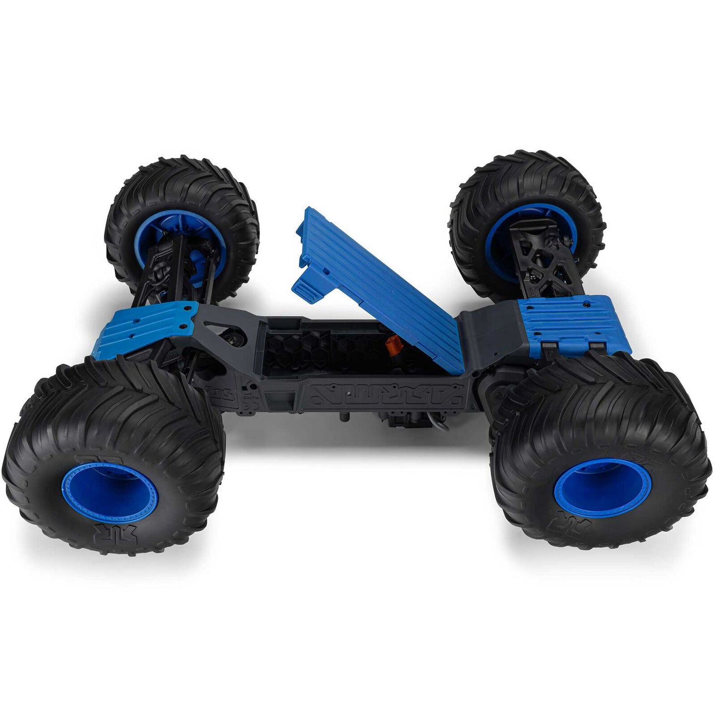 1/10 GORGON 2WD RTR Brushed Monster Truck (Battery & Charger Included), Blue - Xtreme RC