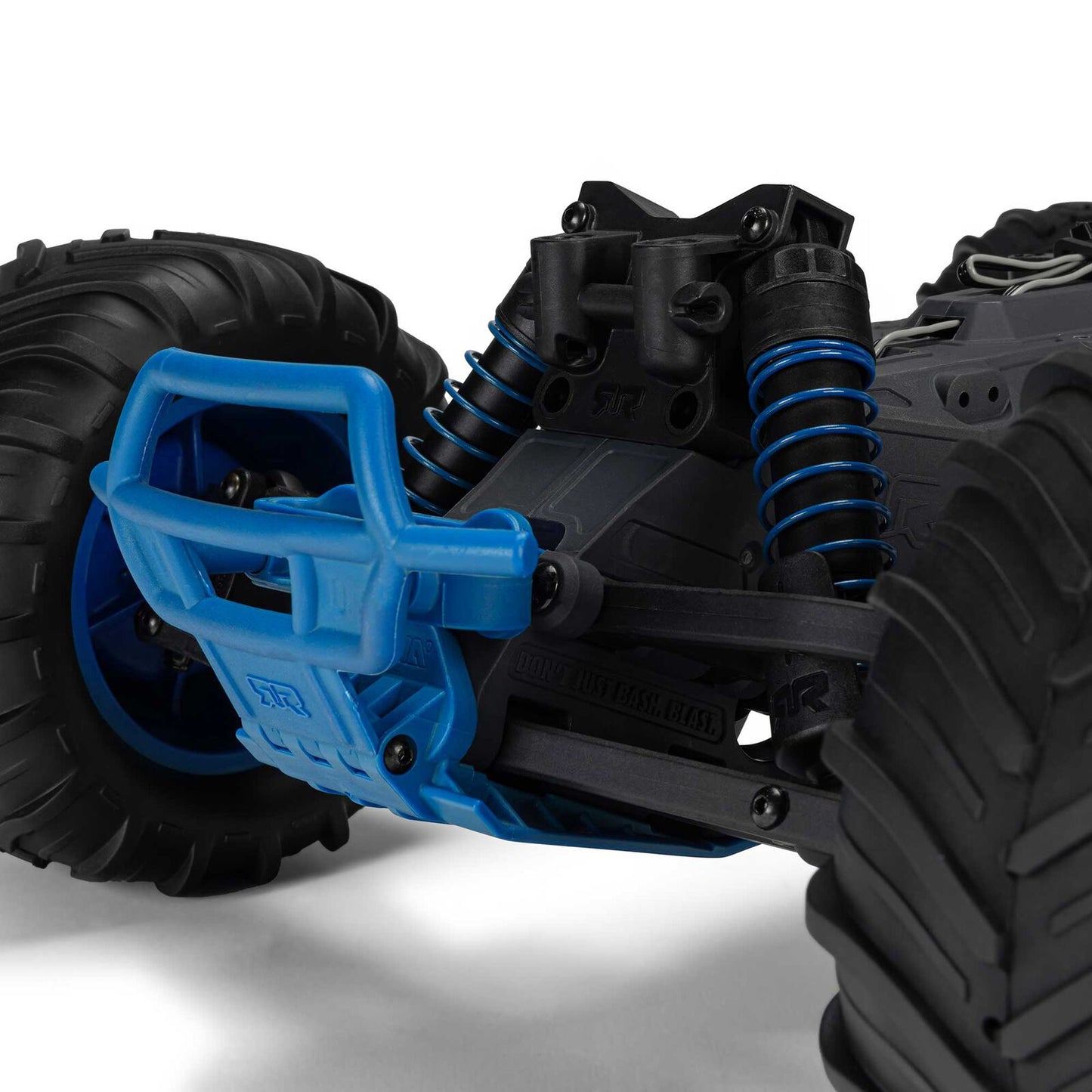 1/10 GORGON 2WD RTR Brushed Monster Truck (Battery & Charger Included), Blue - Xtreme RC