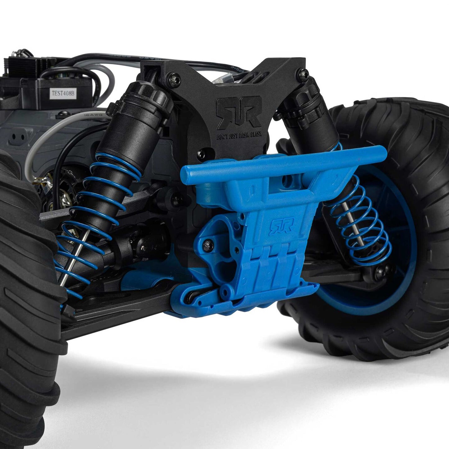1/10 GORGON 2WD RTR Brushed Monster Truck (Battery & Charger Included), Blue - Xtreme RC
