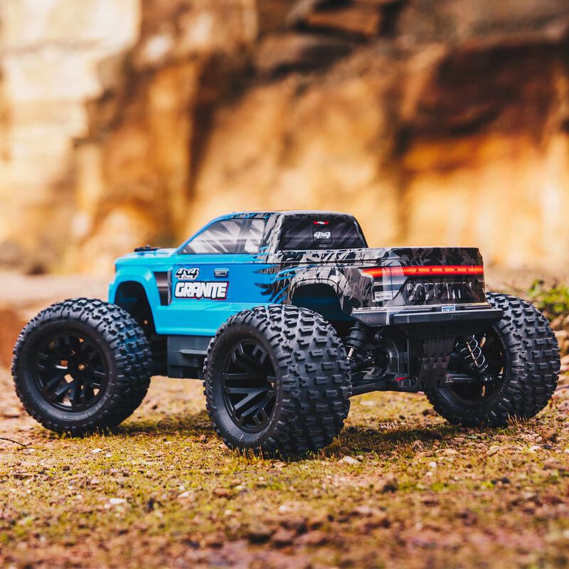 1/10 GRANITE 4x4 MEGA 550 BRUSHED MONSTER TRUCK RTR, BLUE - Xtreme RC