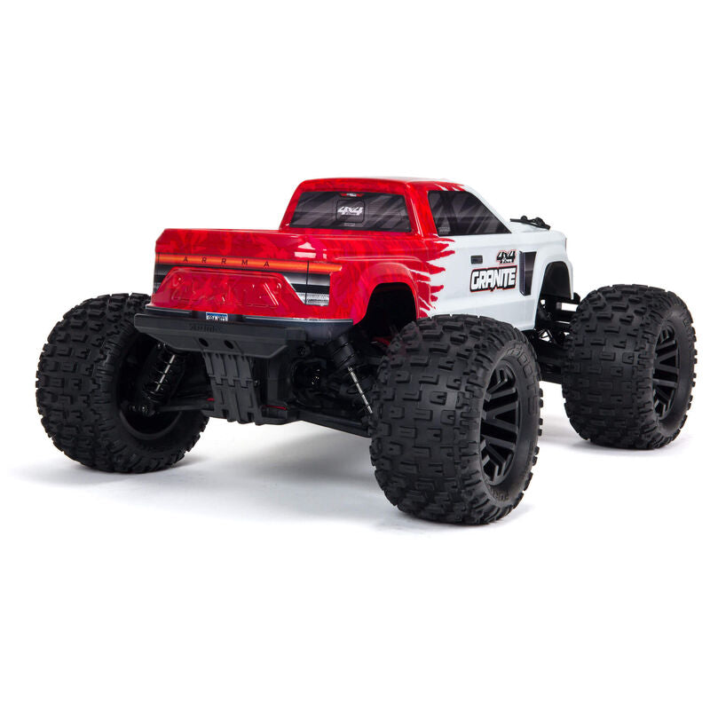 1/10 GRANITE 4X4 RTR Brushed Monster Truck (Battery & Charger Included), Red - Xtreme RC