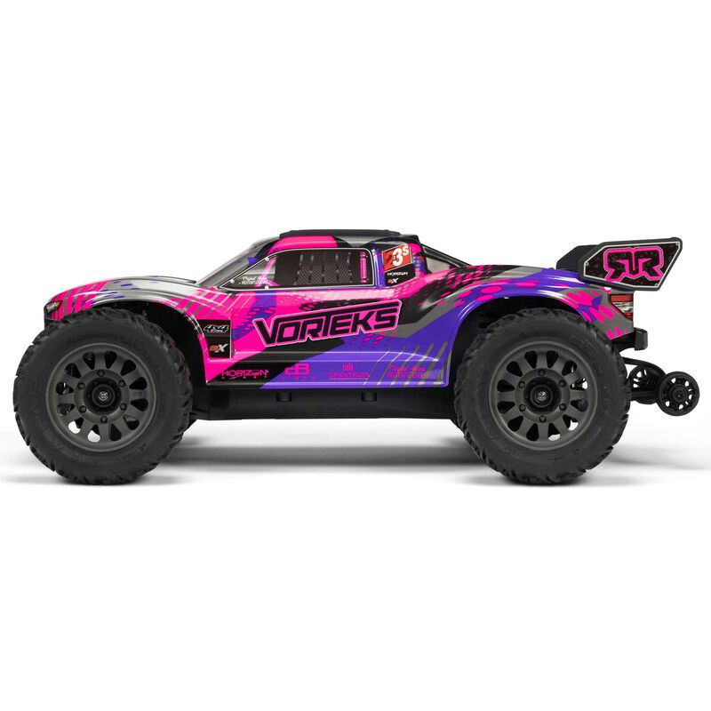 1/10 VORTEKS 4X4 223S BLX BRUSHLESS STADIUM TRUCK RTR WITH DSC, PURPLE - Xtreme RC