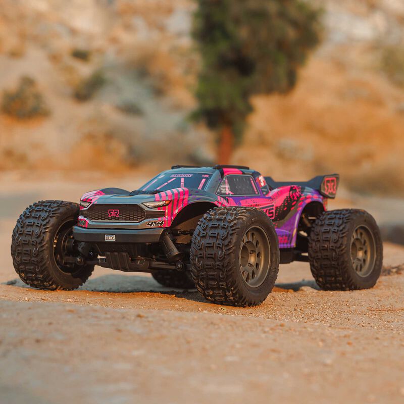 1/10 VORTEKS 4X4 223S BLX BRUSHLESS STADIUM TRUCK RTR WITH DSC, PURPLE - Xtreme RC