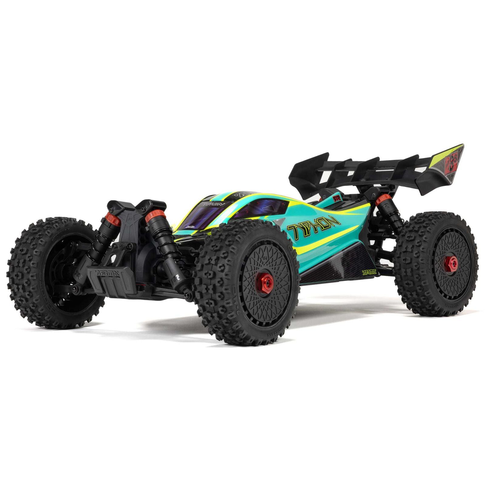 1/8 TYPHON 4X4 223S BLX BRUSHLESS BUGGY RTR WITH DSC BLUE/YELLOW - Xtreme RC