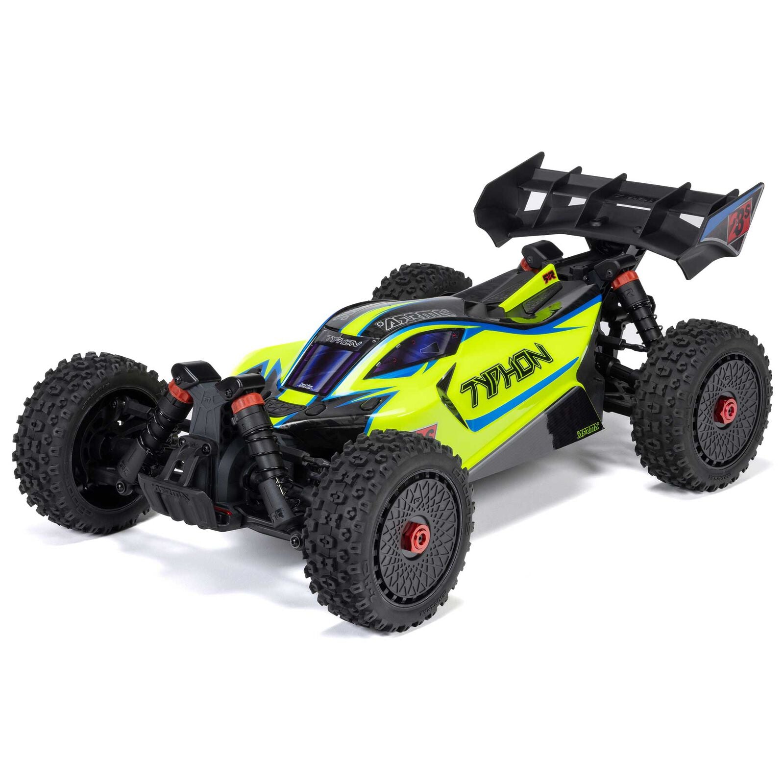 1/8 TYPHON 4X4 223S BLX BRUSHLESS BUGGY RTR WITH DSC BLUE/YELLOW - Xtreme RC