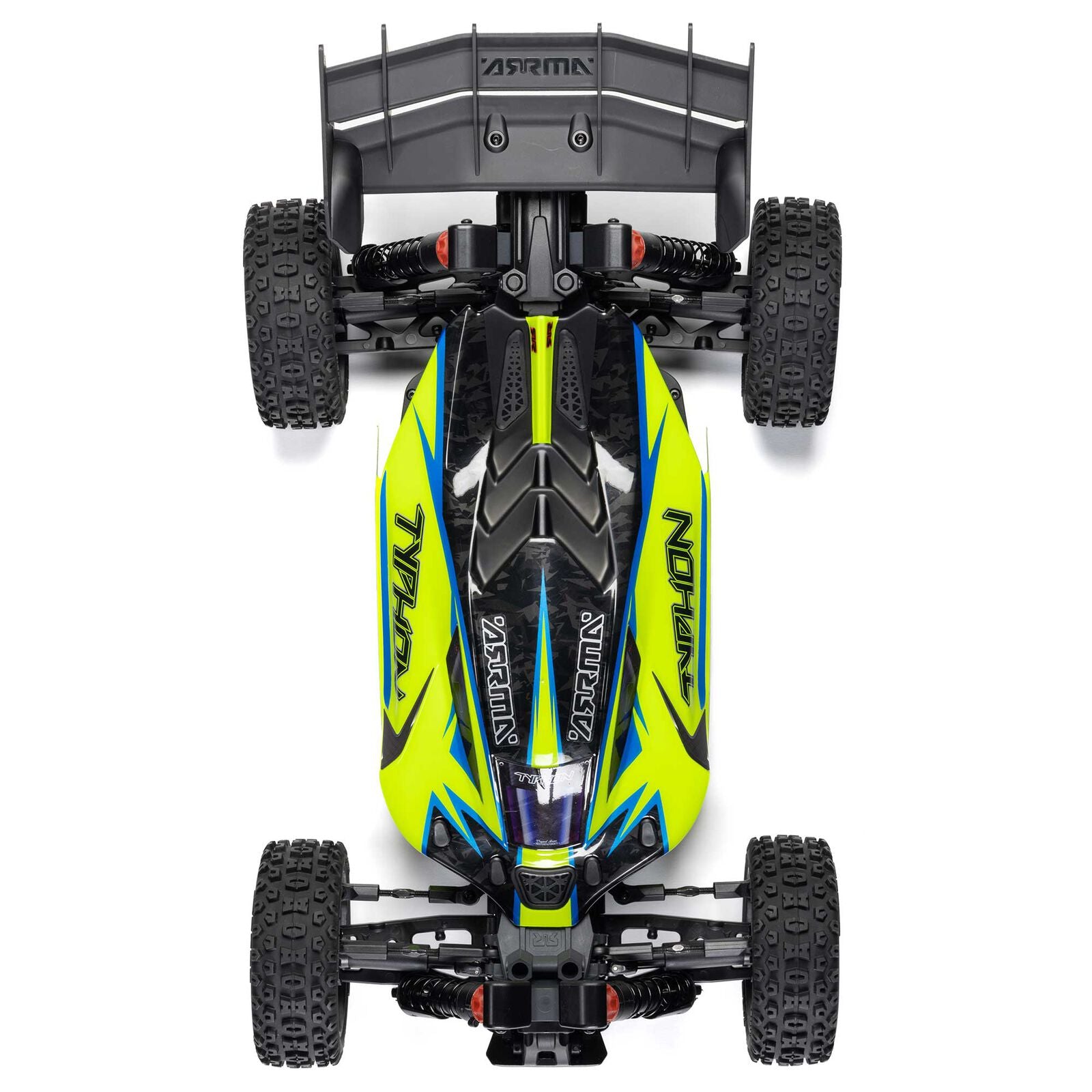 1/8 TYPHON 4X4 223S BLX BRUSHLESS BUGGY RTR WITH DSC BLUE/YELLOW - Xtreme RC