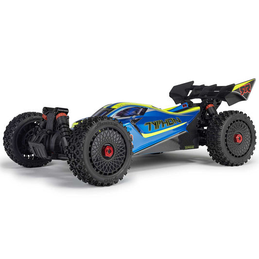 1/8 TYPHON 4X4 223S BLX BRUSHLESS BUGGY RTR WITH DSC BLUE/YELLOW - Xtreme RC