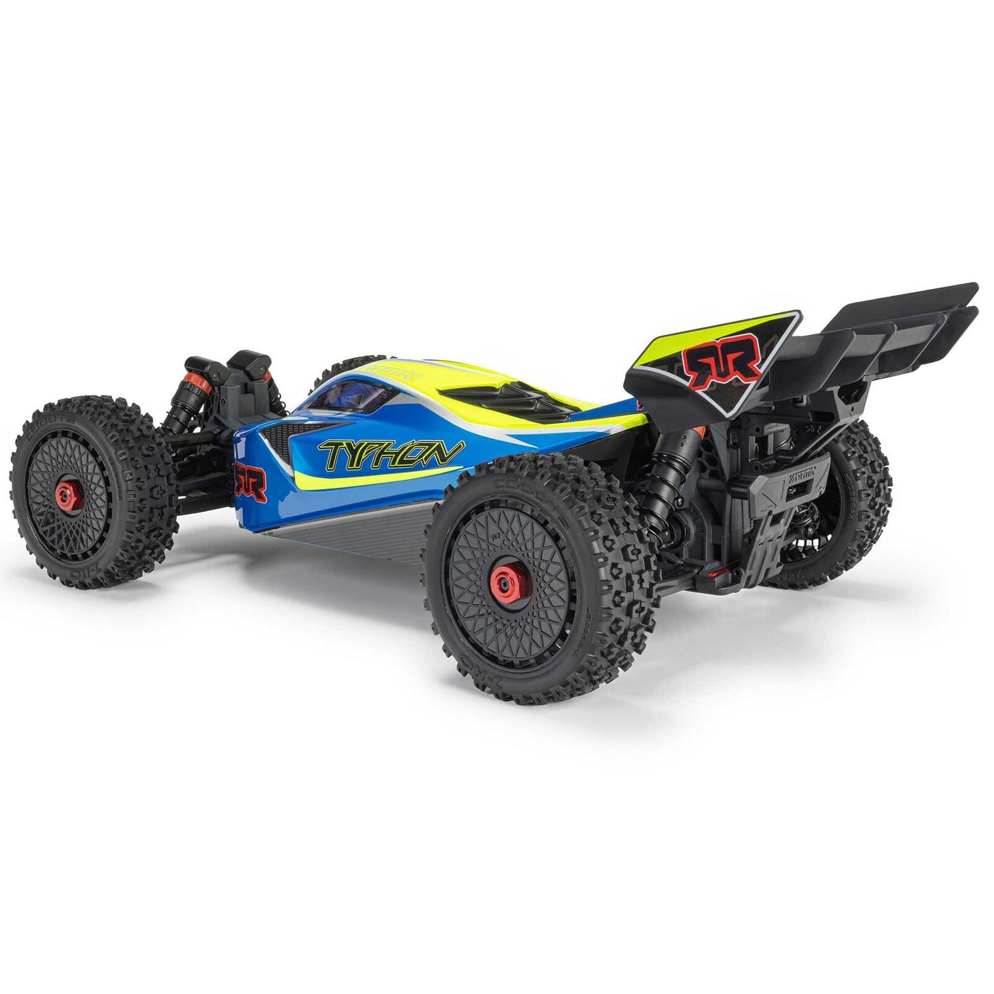 1/8 TYPHON 4X4 223S BLX BRUSHLESS BUGGY RTR WITH DSC BLUE/YELLOW - Xtreme RC