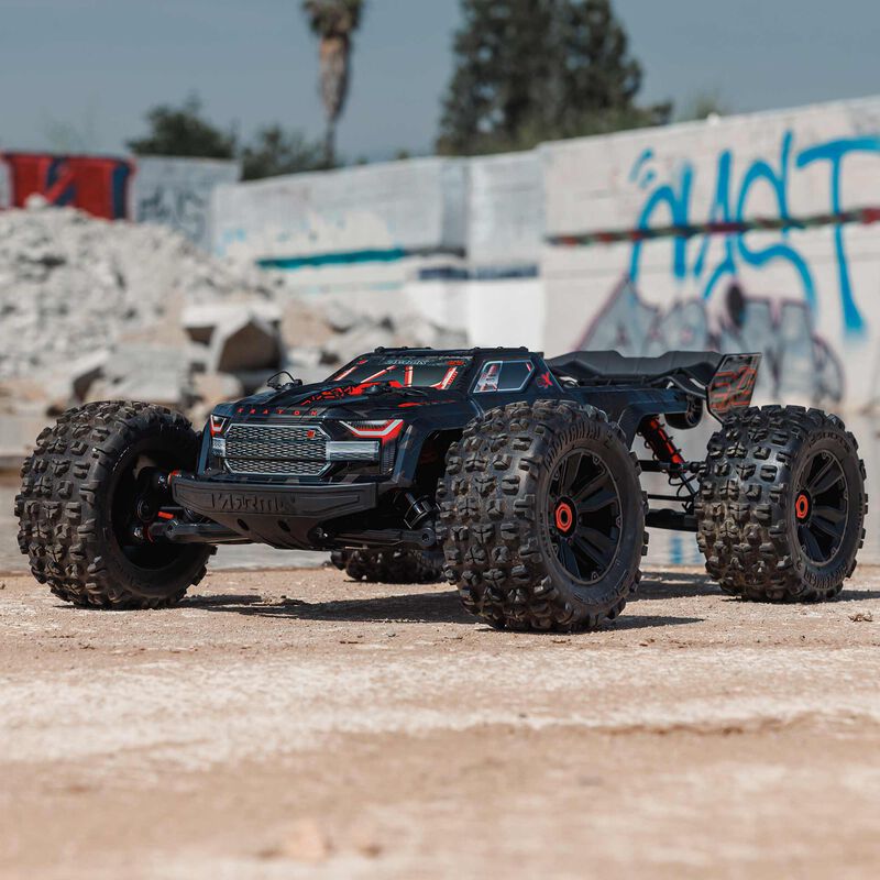 1/5 KRATON 8S EXB AVC 4X4 RTR Brushless Speed Truck, Black