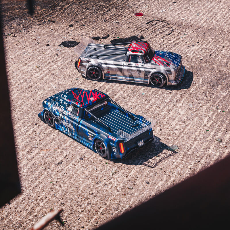 1/7 INFRACTION 6S AVC 4X4 RTR Brushless All-Road Street Bash, Blue - Xtreme RC