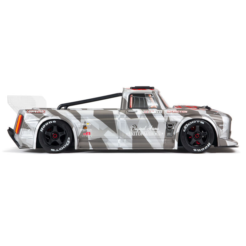 1/7 INFRACTION 6S AVC 4X4 RTR Brushless All-Road Street Bash, Silver - Xtreme RC