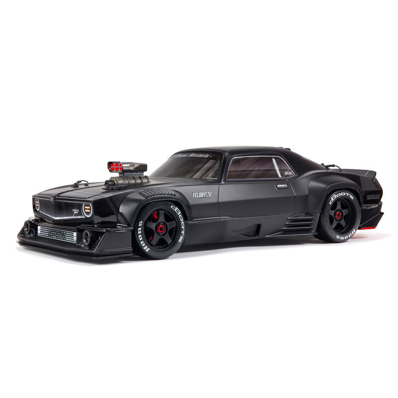 1/7 FELONY 6S AVC 4X4 RTR Brushless All-Road Street Bash, Black - Xtreme RC
