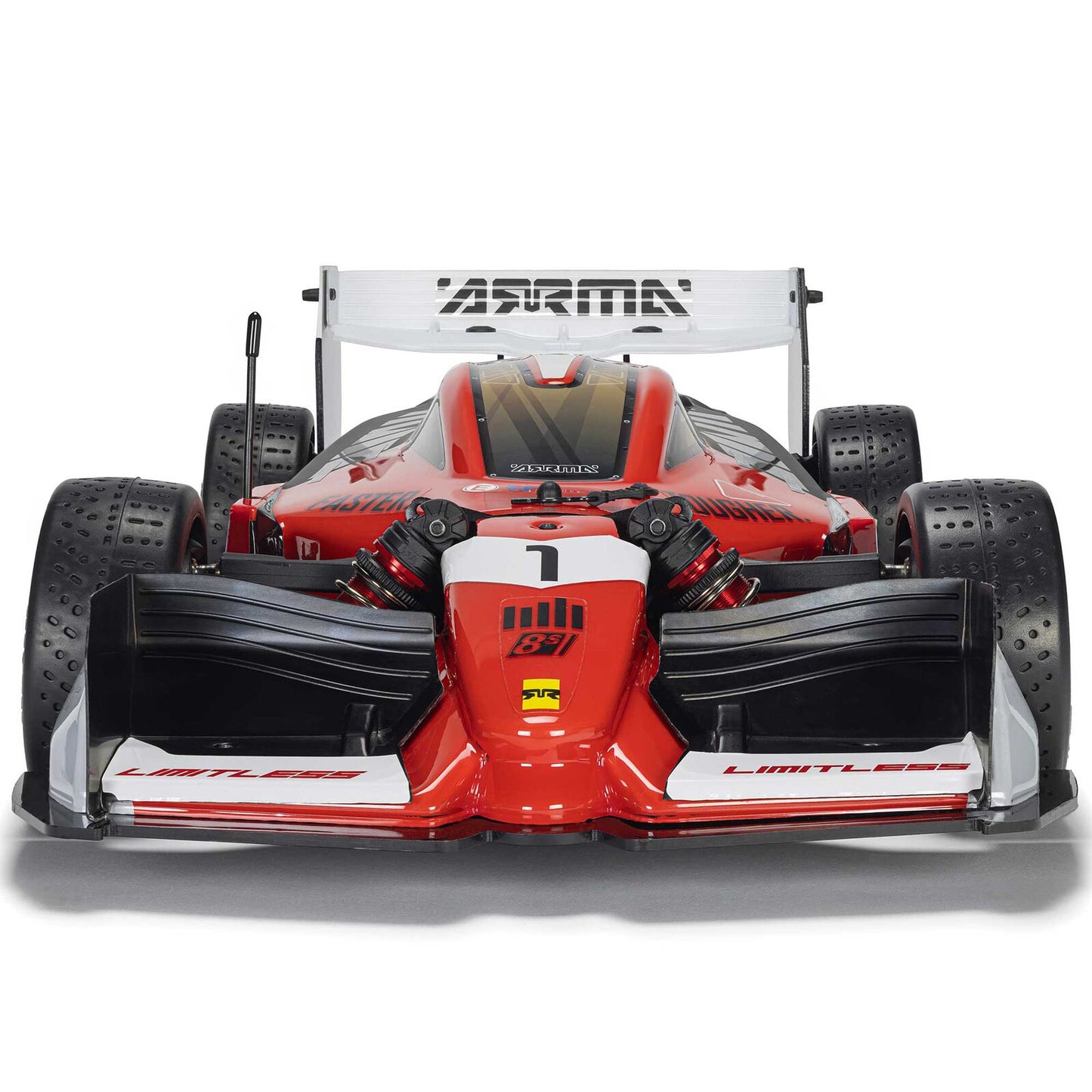 1/7 LIMITLESS 120 8S BLX SPEED MACHINE RTR w AVC, Red/Black