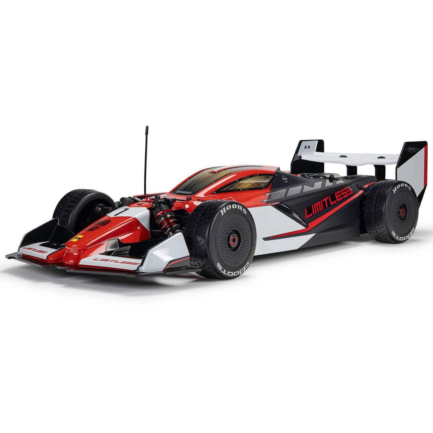 1/7 LIMITLESS 120 8S BLX SPEED MACHINE RTR w AVC, Red/Black
