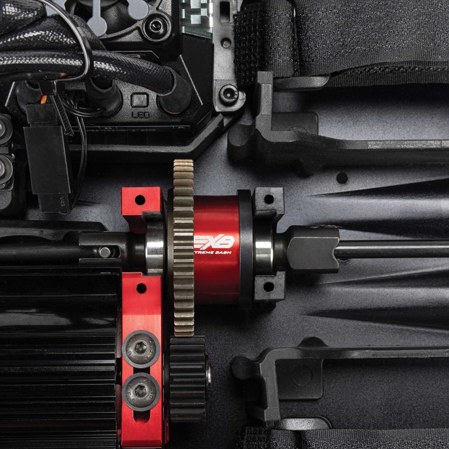 1/7 LIMITLESS 120 8S BLX SPEED MACHINE RTR w AVC, Red/Black