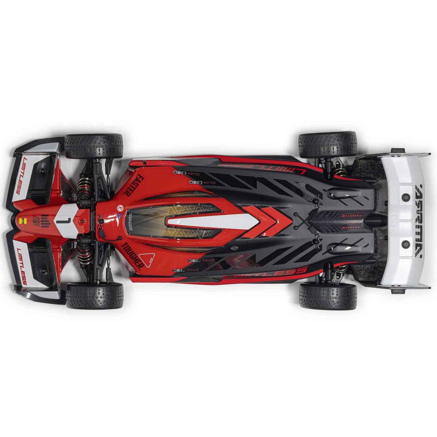 1/7 LIMITLESS 120 8S BLX SPEED MACHINE RTR w AVC, Red/Black
