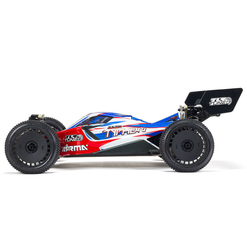 1/8 TYPHON 6S TLR Tuned 4X4 RTR Brushless Buggy, Red/Blue - Xtreme RC