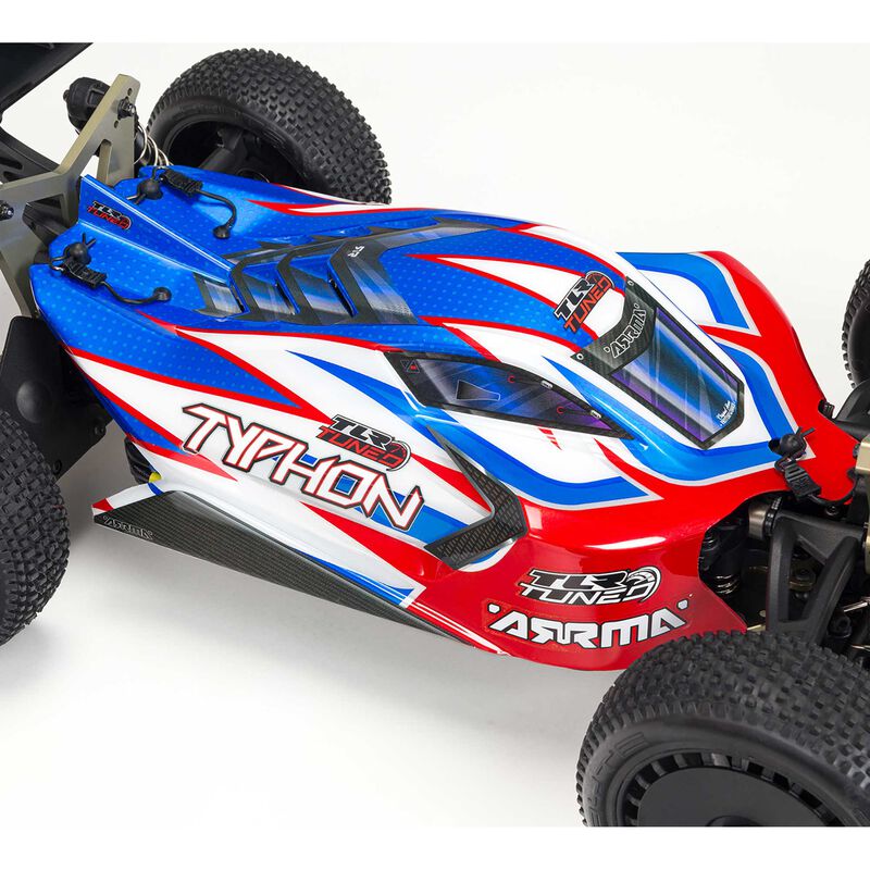 1/8 TYPHON 6S TLR Tuned 4X4 RTR Brushless Buggy, Red/Blue - Xtreme RC