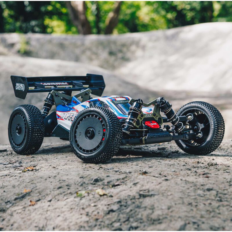 1/8 TYPHON 6S TLR Tuned 4X4 RTR Brushless Buggy, Red/Blue - Xtreme RC