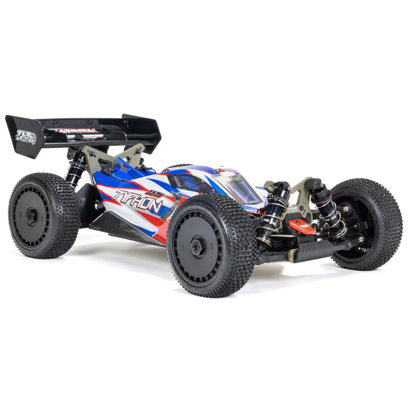 1/8 TYPHON 6S TLR Tuned 4X4 RTR Brushless Buggy, Red/Blue - Xtreme RC