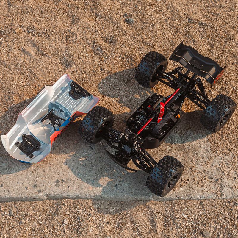 1/8 KRATON 6S 4X4 RTR Brushless Speed Truck, Blue/Pink