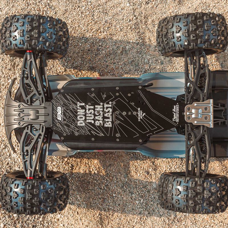 1/8 KRATON 6S 4X4 RTR Brushless Speed Truck, Blue/Pink