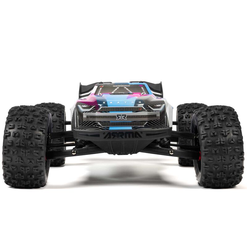1/8 KRATON 6S 4X4 RTR Brushless Speed Truck, Blue/Pink