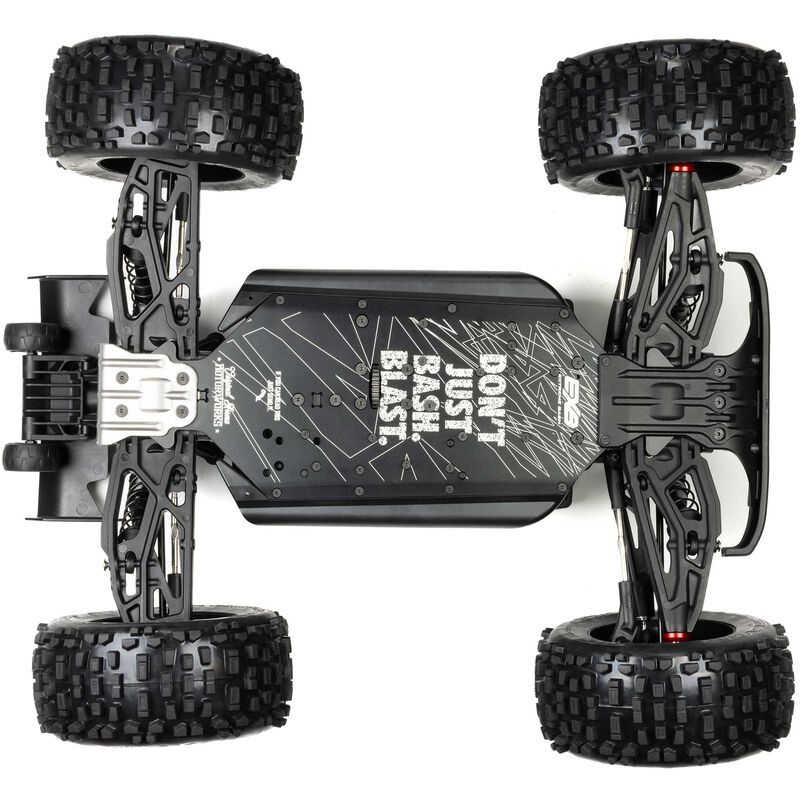 1/8 NOTORIOUS 6S 4X4 RTR Brushless Stunt Truck, Black - Xtreme RC
