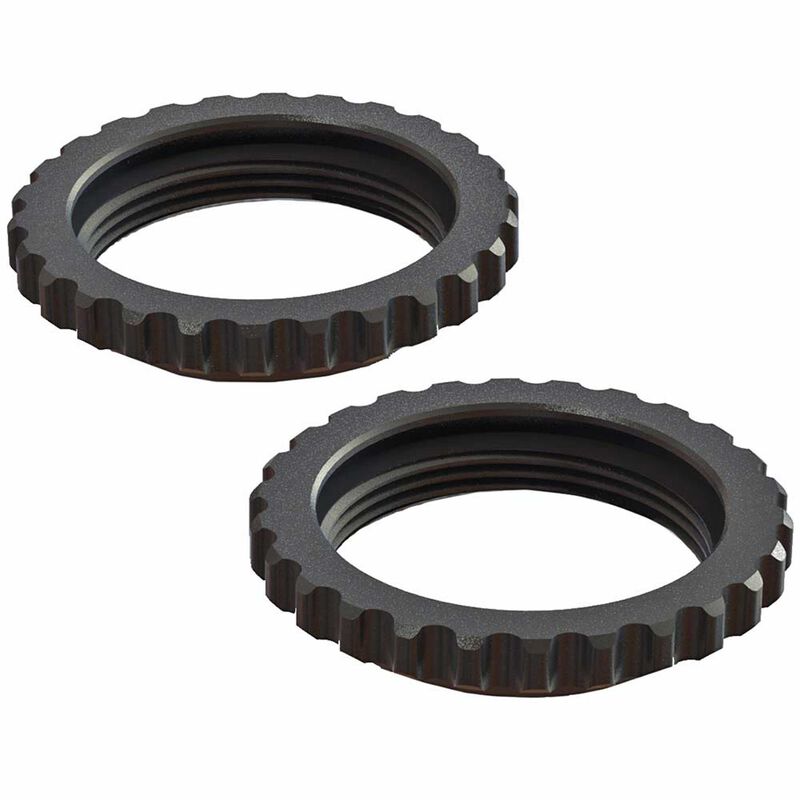 AR330514 Shock Collar Aluminum Black 6S (2) - Xtreme RC
