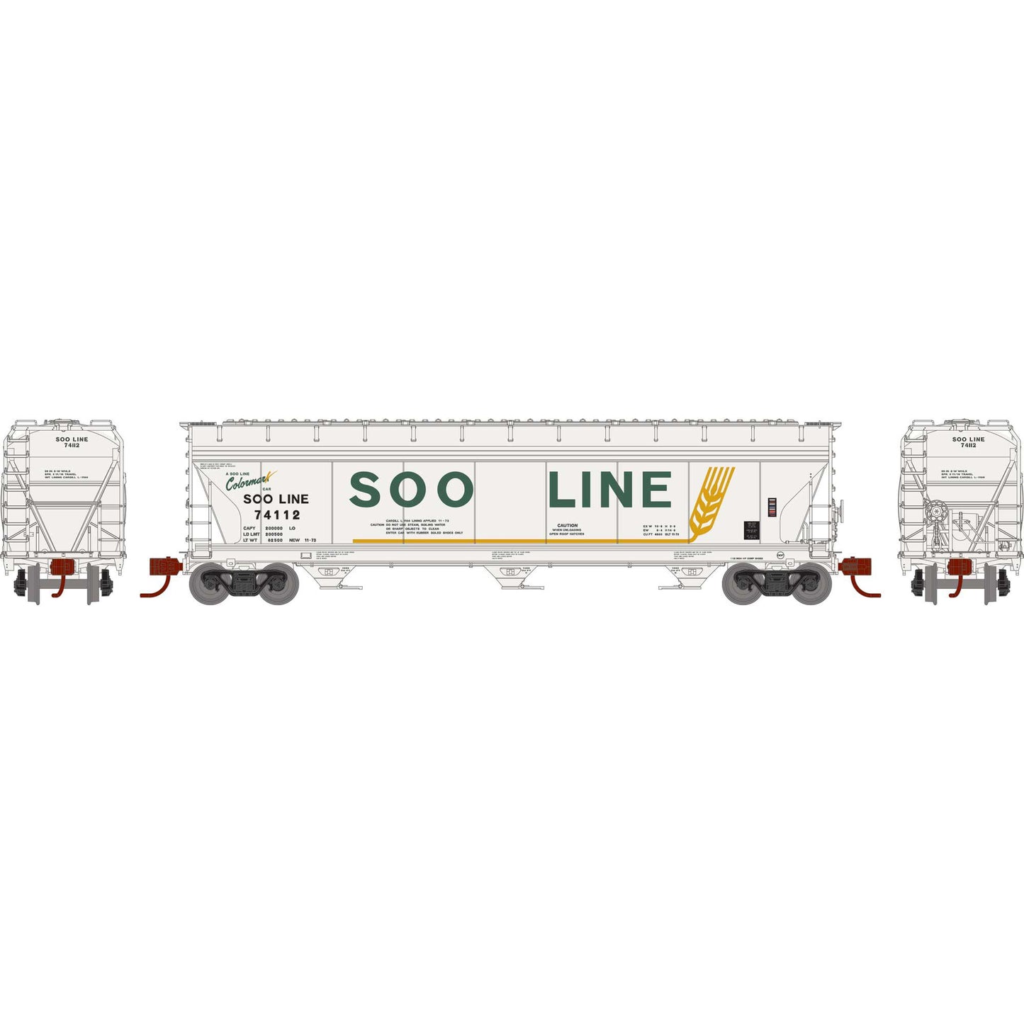 N ACF 4600 3-Bay Center Flow Hopper, SOO #74112